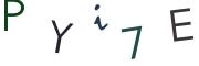 Image CAPTCHA