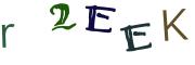 Image CAPTCHA