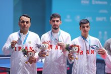 Iran’s table tennis team, swimmer win medals at 2025 Islamic Solidarity Games
