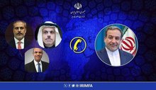 Araghchi discusses regional issues with Egyptian, Saudi, Turkish counterparts