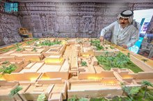 Artist's Detailed Miniature of Hail City Becomes Festival Highlight