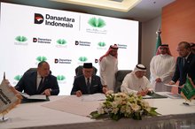 Danantara Indonesia announced the signing of an agreement with Thakher Development Company regarding the acquisition of hotel and real estate assets located within the Thakher City area, Mecca, Saudi Arabia, Sunday (Dec 14, 2025)