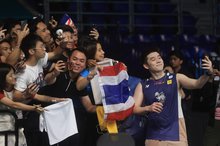Thailand’s Men’s Singles Top Shuttler Kunlavut Vitidsarn in Malaysia Open Day 2026