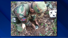 Cambodian soldier