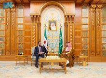 HRH the Crown Prince Meets with Syrian President 