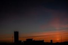 Striking Light Pillar Phenomenon Captivates Northern Borders Residents