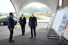 President Ilham Aliyev inaugurated Pirshaghi shoe factory’s Lachin branch