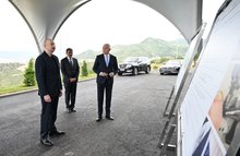President Ilham Aliyev attended opening of “LATIFA” Lachin Garment Factory