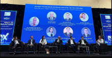 Delegates at the Vietnam - Asia DX Summit 2025 in Hanoi on May 27. (Photo: VNA)