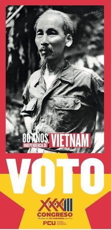President Ho Chi Minh’s image featured on ballots at Communist Party of Uruguay congress (Photo: VNA)