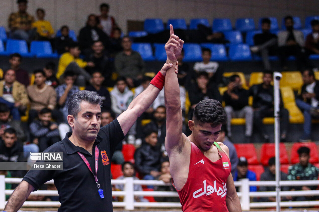 Junior Greco-Roman Wrestling Championships in Shiraz