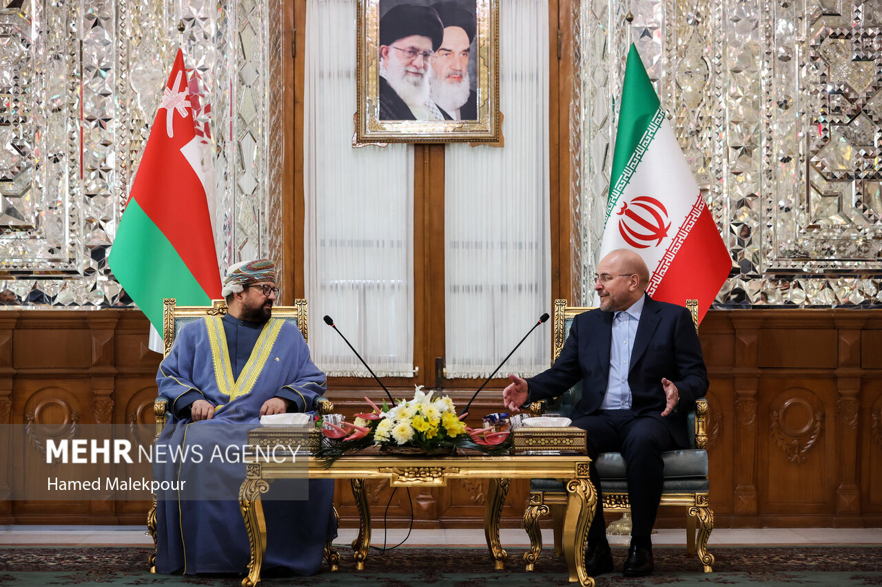 Omani chief justice meets with Iran Parl. Speaker in Tehran