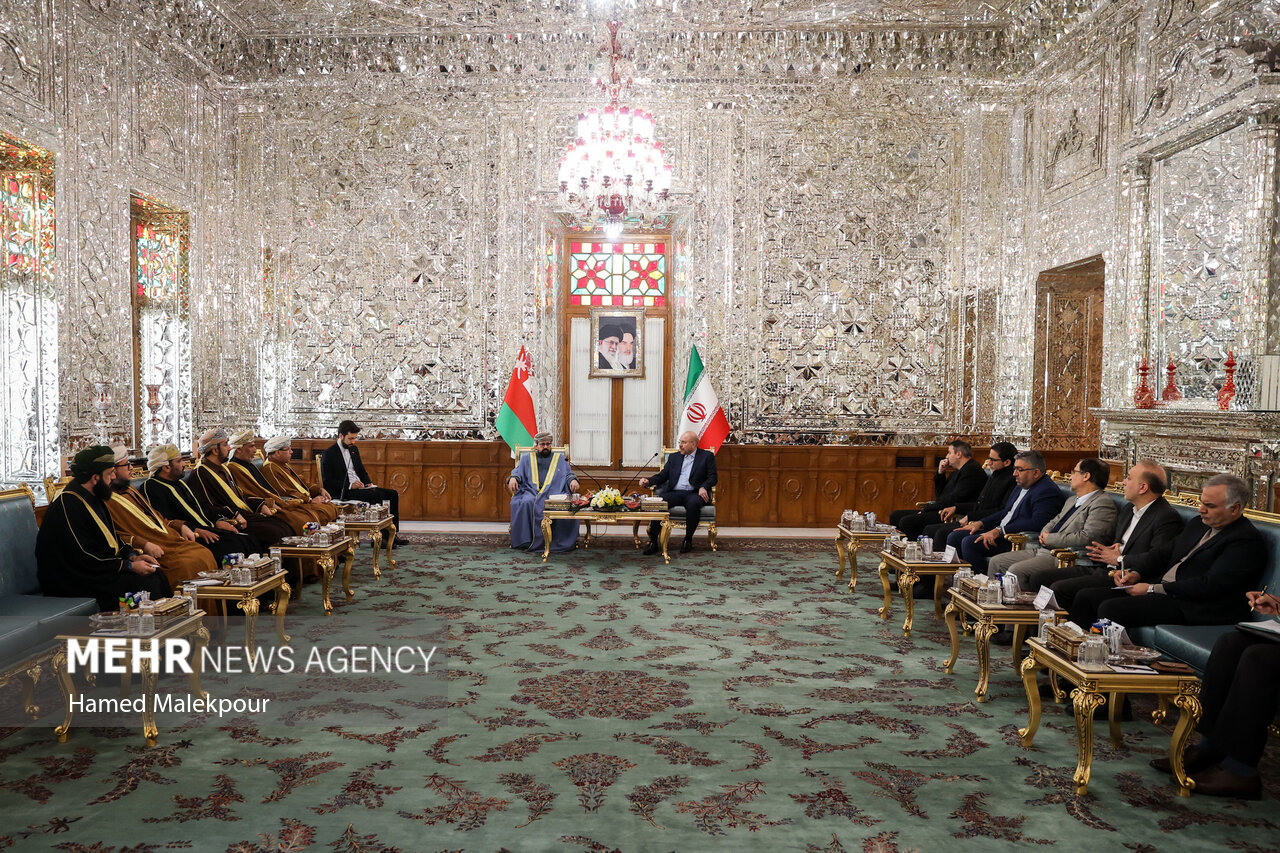 Omani chief justice meets with Iran Parl. Speaker in Tehran