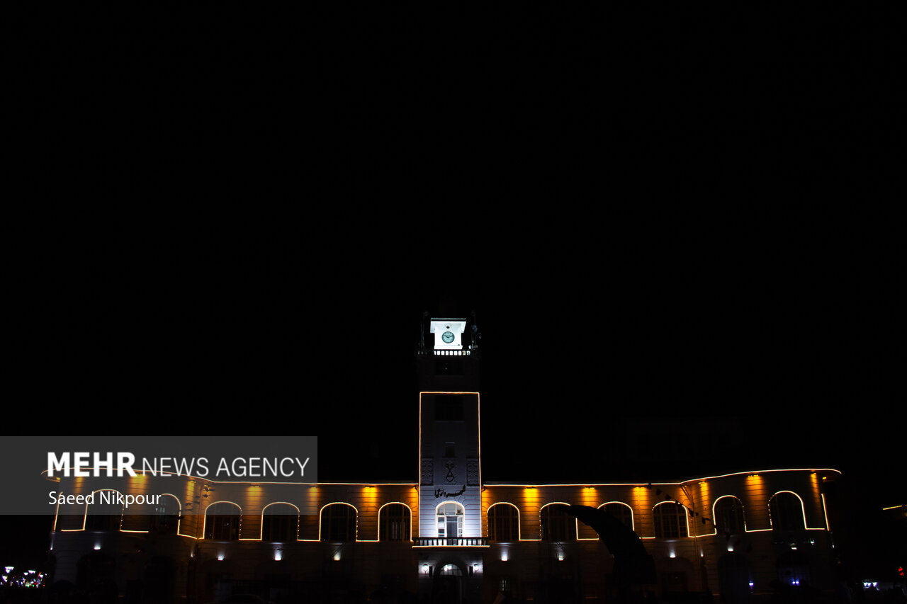 Beautiful nightlife in Iran's north, Rasht