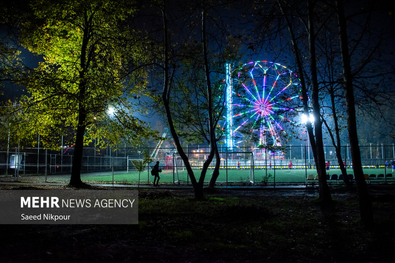 Beautiful nightlife in Iran's north, Rasht