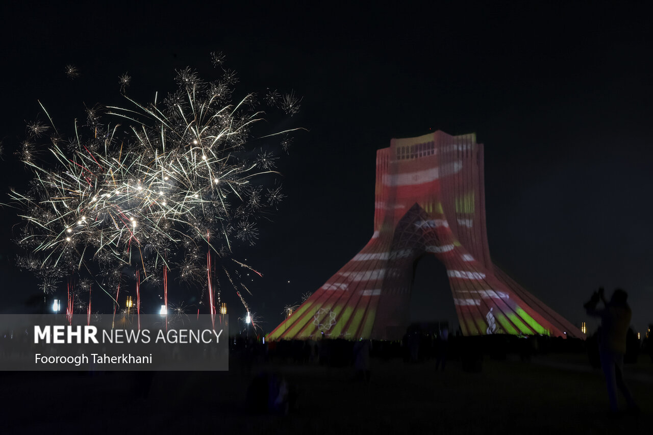 Celebrating 46th anniversary of Islamic Revolution