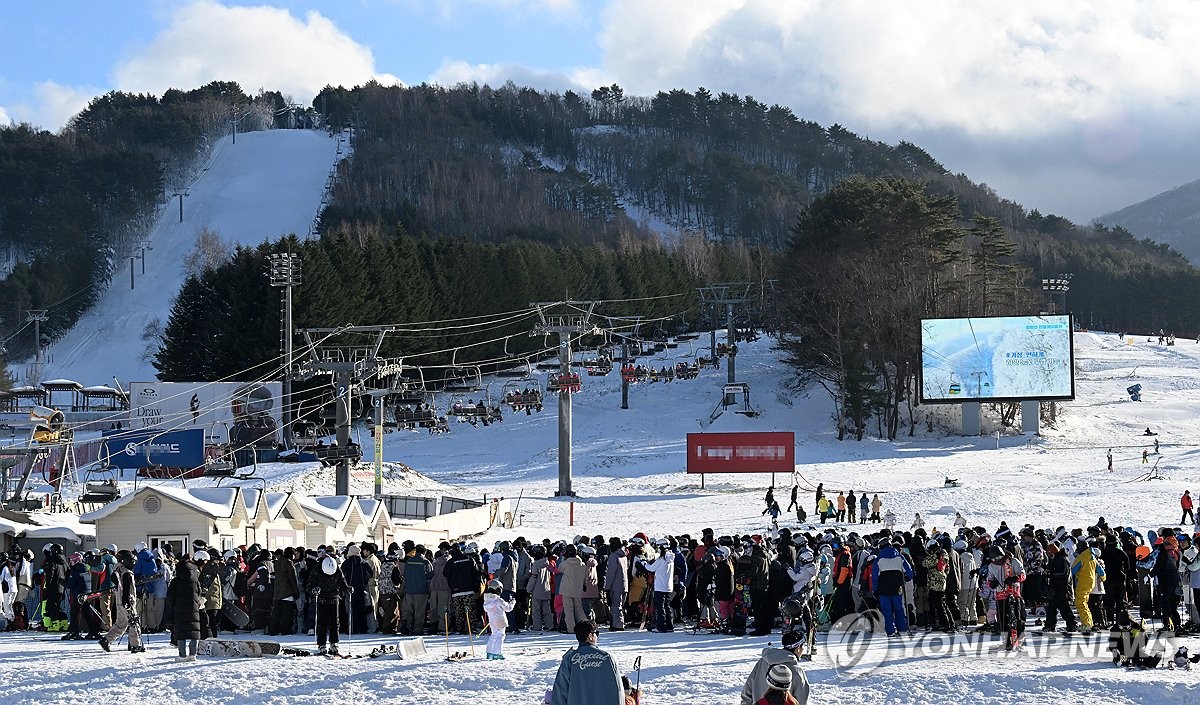 Winter skiers