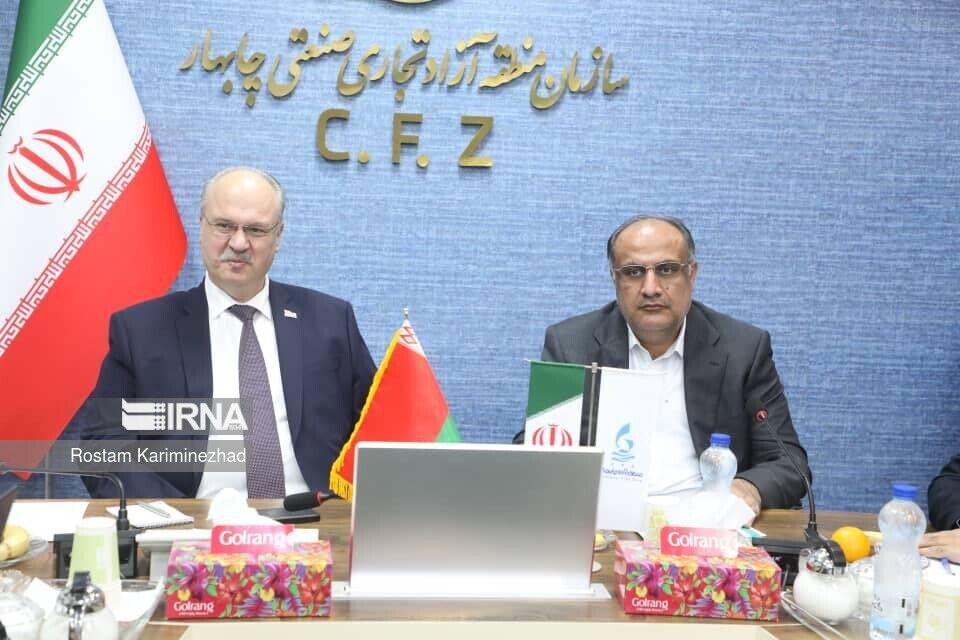 Envoy terms Chabahar as best platform for investment and assembly of Belarusian machinery in Iran