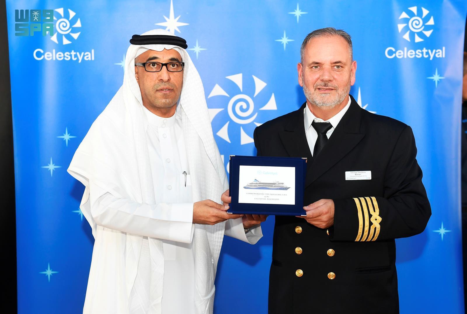 Cruise Saudi Celebrates First Visit of 'Celestyal Discovery’ 