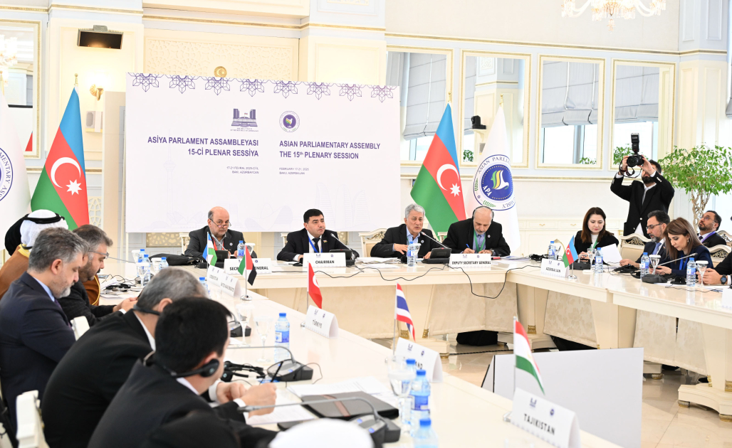 15th plenary session of Asian Parliamentary Assembly wraps up in Baku