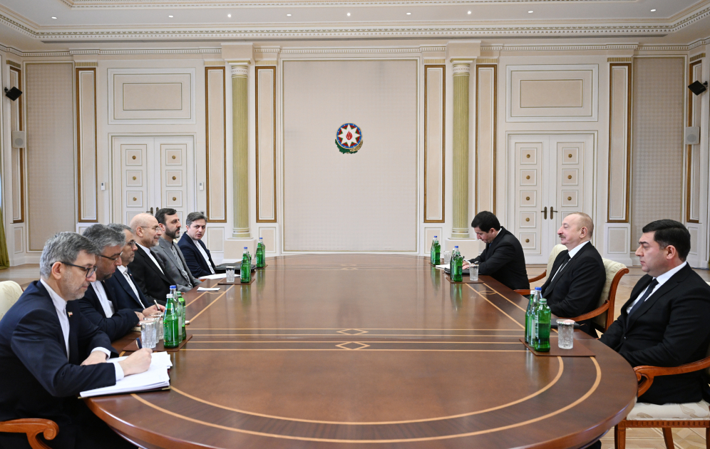 President Ilham Aliyev received Speaker of Iran’s Islamic Consultative Assembly