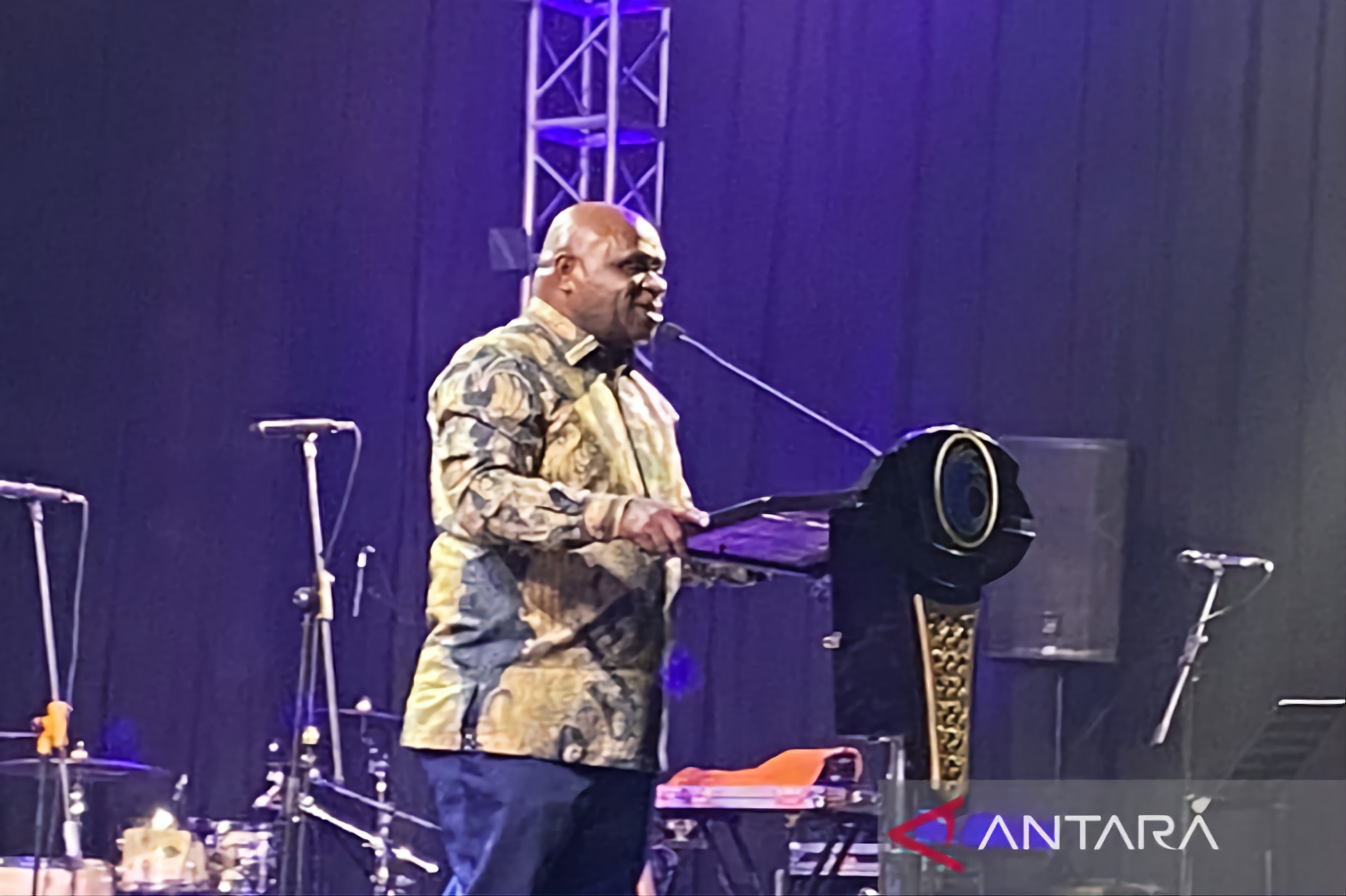 Indonesian Human Rights Minister Natalius Pigai 