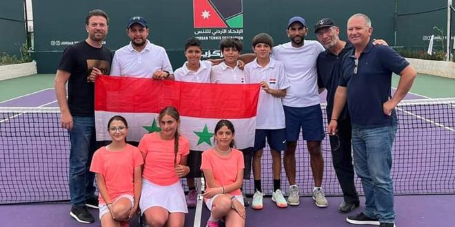 Syrian junior tennis team qualifies to U-12 Asian Cup qualification