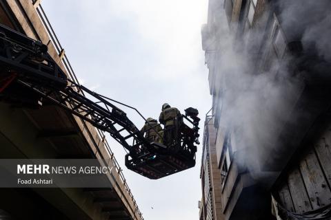 Fire in a Shoe Warehouse
