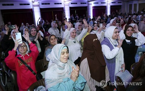S. Korean President Lee at Cairo University
