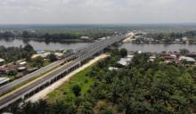 Nilo Bridge of Riau. (Antara/HO-BPJN Riau)