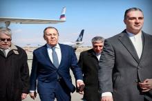 Russian FM Lavrov arrives in Tehran on state visit