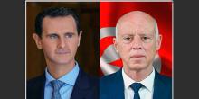 President Bashar al-Assad congratulates President Kais Saied on winning in Tunisian presidential elections