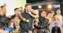 David Beckham in Thailand