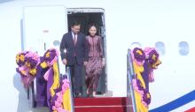 Cambodian Prime Minister and His Spouse 