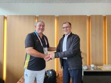 Iranian, South African top Olympic officials meet in France