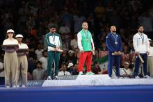 Iran’s wrestler Hasan Yazdani grabs silver in Paris Olympics