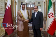 Iranian, Qatari FMs hold meeting in Tehran