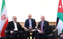 Iran president, Jordan king discuss regional developments