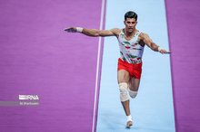 Irani’s Olfati bags a gold medal at the 2025 Artistic Gymnastics Asian Championships