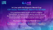 CST Issues Quarterly 'GameMode' Report