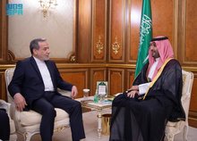 HRH the Crown Prince, Iranian Foreign Minister Discuss Regional Stability