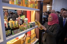 Minister of Plantation and Commodities Datuk Dr Noraini Ahmad delivering her keynote adress at the 37th Palm and Lauric Oils Price Outlook Conference and Exhibition (POC) 2026, 