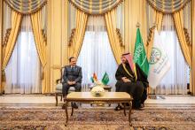 Minister of Defense Meets with Indian Minister of State for Defense and Tourism