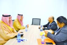 Saudi Minister of State for Foreign Affairs Meets with Nauru Foreign Minister