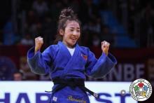 Mongolian judoka Baasankhuu Bavuudorj, a Gold Medalist at the Asian Championships 2024, Dushanbe Grand Slam 2024, Abu Dhabi World Championships Seniors 2024, and Olympic Gold Medalist