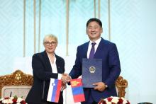 Cooperation Documents Signed Between Mongolia and Slovenia