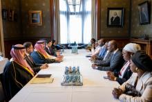 Saudi Economy and Planning Minister Meets Senegal Counterpart