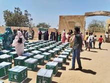 KSrelief Delivers 740 Food Baskets in Sudan