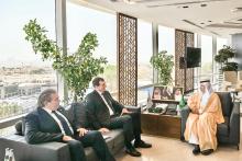 KSrelief Chief Meets UN Undersecretary-General for Safety and Security
