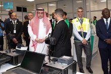 Saudi Ambassador to Côte d'Ivoire Inspects Makkah Route Initiative Hall at Abidjan Airport